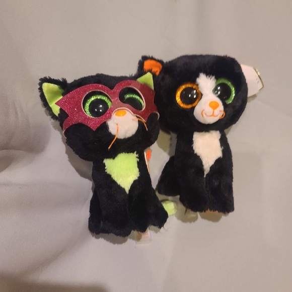 beanie boo's halloween cat bundle - Picture 2 of 2